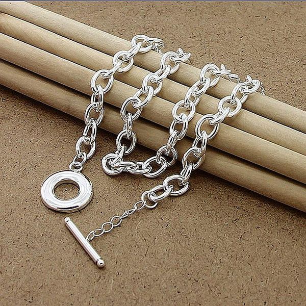 925 sterling silver 18" original base chain necklace ot buckle for women wedding engagement fashion jewelry
925 sterling silver 18" original base chain necklace ot buckle for women wedding engagement fashion jewelry