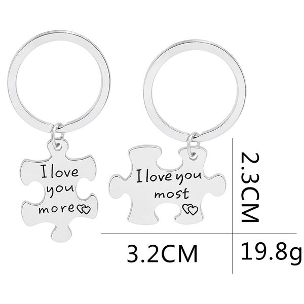 jewelry lovers keychain valentine gift novelty keyring zinc alloy i love you most more couple personalize key holders, Red;brown
jewelry lovers keychain valentine gift novelty keyring zinc alloy i love you most more couple personalize key holders, Red;brown