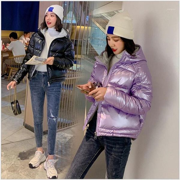 women winter jacket silver cotton jacket glossy new 2019 thick shiny short student bread coat pink purple warm women parkas z661, Tan;black
women winter jacket silver cotton jacket glossy new 2019 thick shiny short student bread coat pink purple warm women parkas z661, Tan;black
