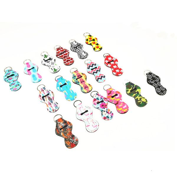 chain colorful neoprene chapstick holder lip balm key sleeve cactus stripe tie dye prints lipstick cover keychains, Silver
chain colorful neoprene chapstick holder lip balm key sleeve cactus stripe tie dye prints lipstick cover keychains, Silver