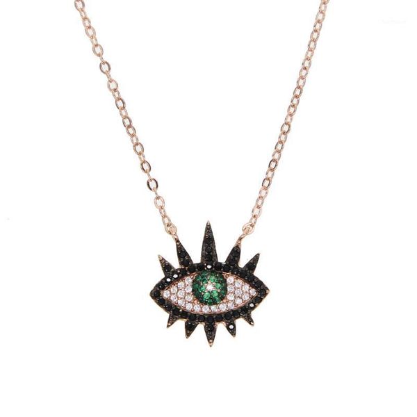 bohemia turkish evil eye pendant necklace rose gold color black white eye eyelash fashion women jewelry1, Silver
bohemia turkish evil eye pendant necklace rose gold color black white eye eyelash fashion women jewelry1, Silver