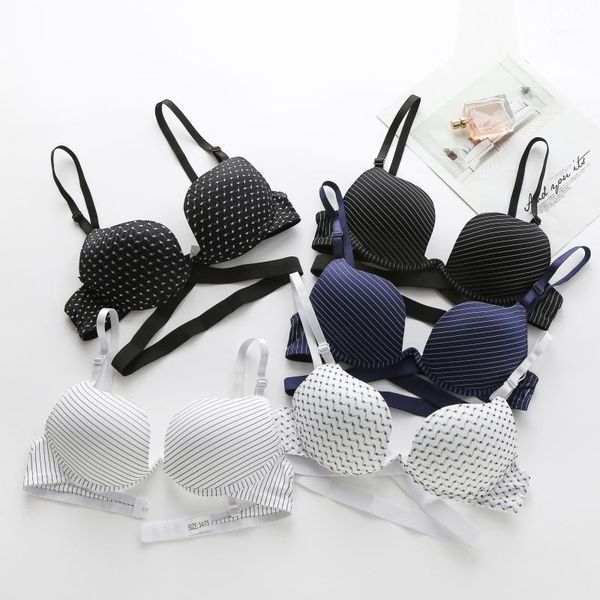 push up bras for women unlined bra underwear gather striped young girls push up wire bra 3/4 cup1, Red;black
push up bras for women unlined bra underwear gather striped young girls push up wire bra 3/4 cup1, Red;black