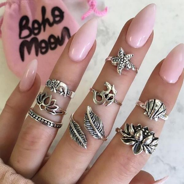 flower rings bohemian hollow rose vintage knuckle lotus retro stacking finger ring set for women, Silver
flower rings bohemian hollow rose vintage knuckle lotus retro stacking finger ring set for women, Silver