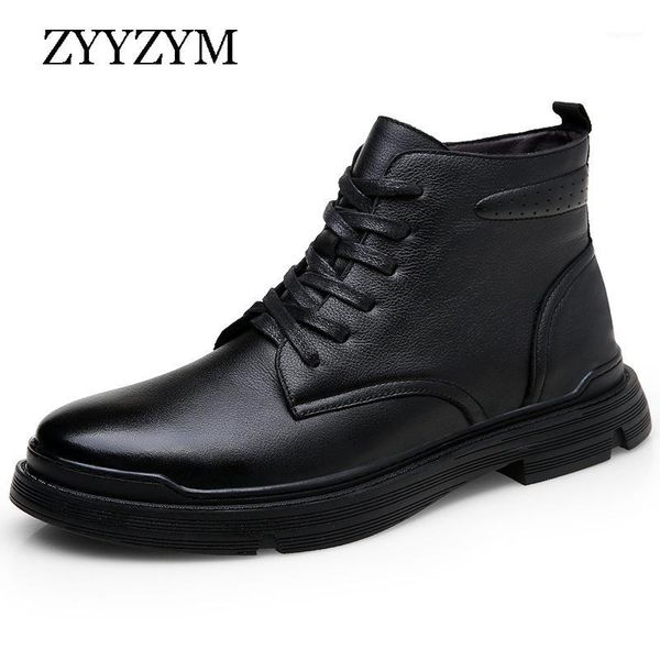 zyyzym boots mens autumn winter lace up style black leather snow shoes ankle plush keep warm soft bottom casual man boots1
zyyzym boots mens autumn winter lace up style black leather snow shoes ankle plush keep warm soft bottom casual man boots1