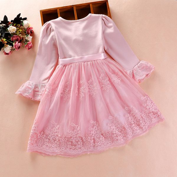 2021 new clothing party birthday for girls flare sleeve embroidery children clothes with sashes 3-9t s7ws, Red;yellow
2021 new clothing party birthday for girls flare sleeve embroidery children clothes with sashes 3-9t s7ws, Red;yellow