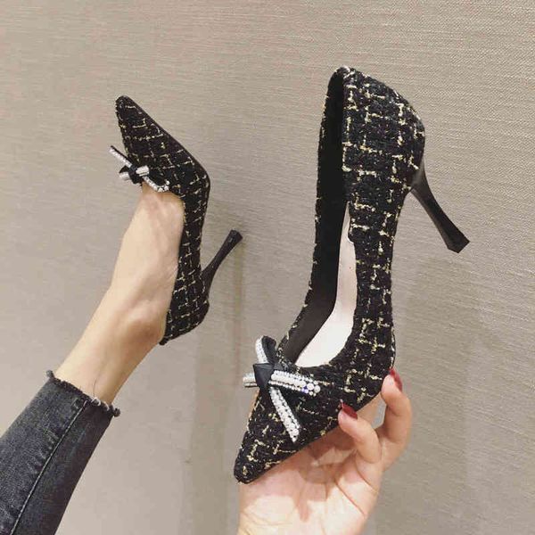 dress shoes 2022 spring single women's korean version light mouth bow color matching high heels pointed fashion versatile work shoes, Black
dress shoes 2022 spring single women's korean version light mouth bow color matching high heels pointed fashion versatile work shoes, Black