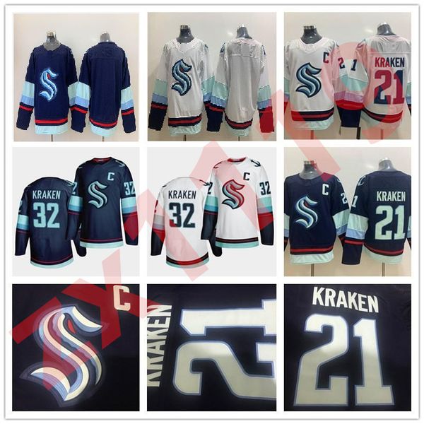 custom seattle kraken ice hockey jerseys 32 kraken 21 kraken jersey 2021 season new team black golden edition mens womens youth kids stitch, Black;red
custom seattle kraken ice hockey jerseys 32 kraken 21 kraken jersey 2021 season new team black golden edition mens womens youth kids stitch, Black;red