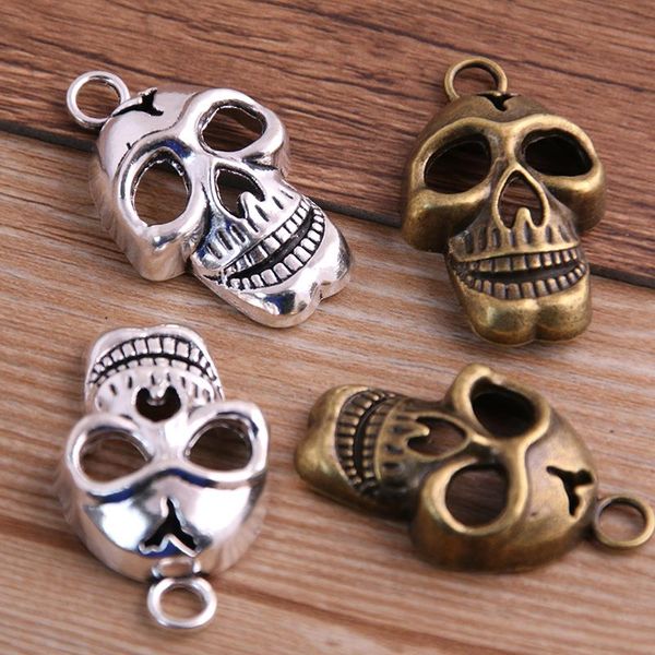 4 шт. 2237 мм металлический сплав двухцветные 3d череп подвески подвески для ювелирных изделий diy handmade craft wmtpdy bdegarden, Bronze;silver
4 шт. 2237 мм металлический сплав двухцветные 3d череп подвески подвески для ювелирных изделий diy handmade craft wmtpdy bdegarden, Bronze;silver
