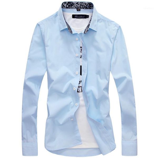 men's casual shirts spring plus size men long-sleeved shirt, leisure cotton business collar floral autumn slim fit shirt men1, White;black
men's casual shirts spring plus size men long-sleeved shirt, leisure cotton business collar floral autumn slim fit shirt men1, White;black