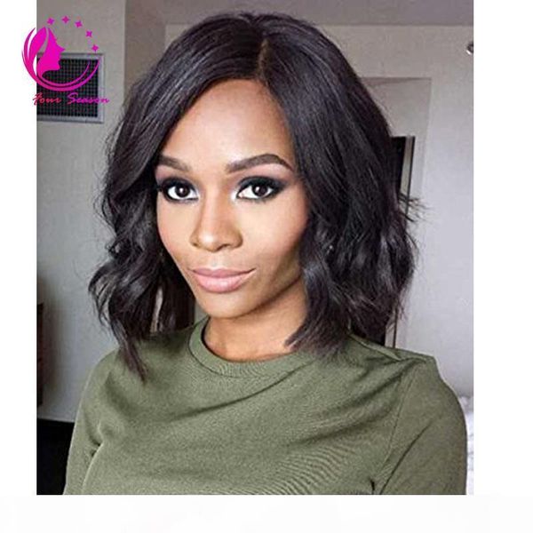 raw remy virgin peruvian human hair short bob natural color natural wave medium cap size 1piece lot lace front wig for black women, Black;brown
raw remy virgin peruvian human hair short bob natural color natural wave medium cap size 1piece lot lace front wig for black women, Black;brown
