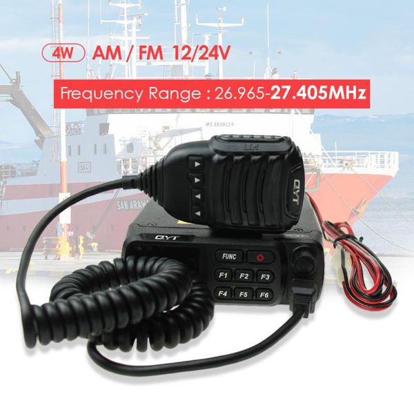 walkie talkie qyt cb-27 cb radio 26.965-27.405 mhz am / fm 12/24 v 4watts lcd screen shortware citizen band multi-standards mobile
walkie talkie qyt cb-27 cb radio 26.965-27.405 mhz am / fm 12/24 v 4watts lcd screen shortware citizen band multi-standards mobile