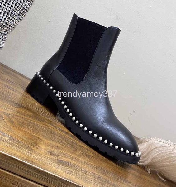 boots this year's motorcycle yang mi's same martin boots show thin in women's street pos, Black
boots this year's motorcycle yang mi's same martin boots show thin in women's street pos, Black