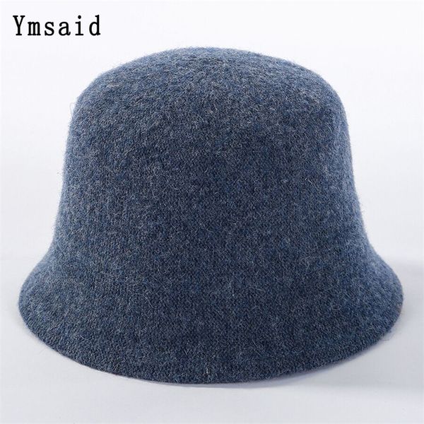 new fashion wool fedora hat women solid color simple bucket hat for female autumn winter wool knitted fisherman hat 201215, Blue;gray
new fashion wool fedora hat women solid color simple bucket hat for female autumn winter wool knitted fisherman hat 201215, Blue;gray