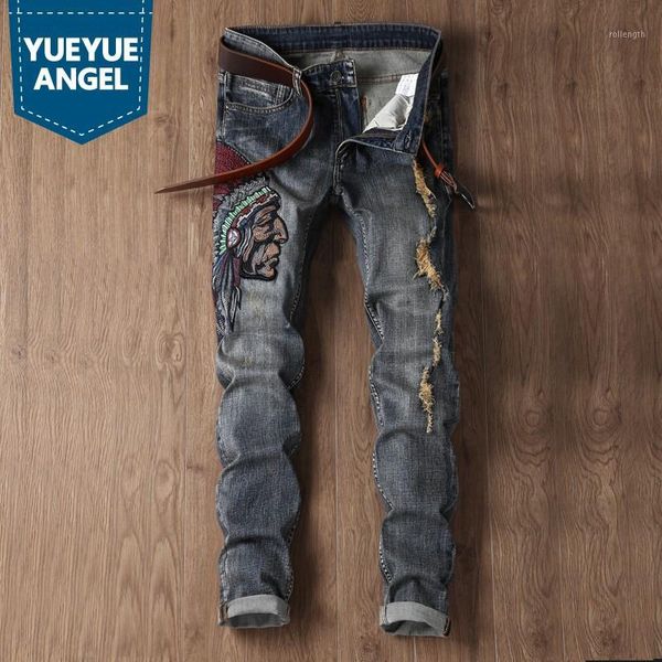 embroidery jeans men slim fit pencil pants vintage ripped hole trousers men autumn personalized harajuku zipper jeans pants1, Blue
embroidery jeans men slim fit pencil pants vintage ripped hole trousers men autumn personalized harajuku zipper jeans pants1, Blue