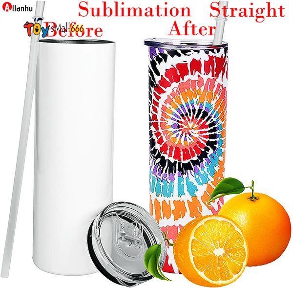 us stock sublimation tumblers 20 oz stainless steel straight blank mugs white tumbler with lid and straw for heat transfer 50pcs/carton sxm4
us stock sublimation tumblers 20 oz stainless steel straight blank mugs white tumbler with lid and straw for heat transfer 50pcs/carton sxm4