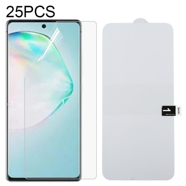 for samsung galaxy s10 lite 25 pcs full screen protector explosion-proof hydrogel film
for samsung galaxy s10 lite 25 pcs full screen protector explosion-proof hydrogel film