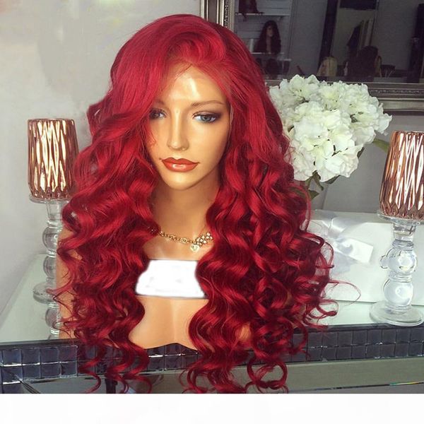 red lace front human hair wigs for women loose deep wave curly brazilian virgin hair pre plucked lace wig with baby hair, Black;brown
red lace front human hair wigs for women loose deep wave curly brazilian virgin hair pre plucked lace wig with baby hair, Black;brown