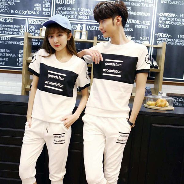 sports suit men's casual running youth couple summer thin short sleeve fitness sportswear for women, Gray
sports suit men's casual running youth couple summer thin short sleeve fitness sportswear for women, Gray