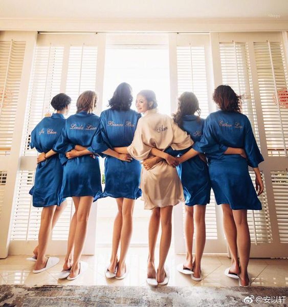 new bride bridesmaid wedding mini robe bath gown womens summer kimono yukata nightgown lady sleepshirts pajama nightdress -xl1, Black;red 
new bride bridesmaid wedding mini robe bath gown womens summer kimono yukata nightgown lady sleepshirts pajama nightdress -xl1, Black;red