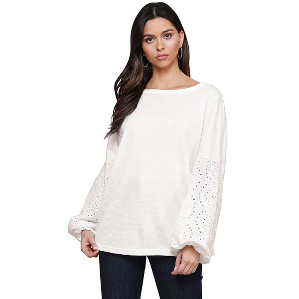 women's hoodies & sweatshirts fashion casual women long-sleeved sweatshirt spring/autumn solid color round hollow stitching loose o-nec, Black
women's hoodies & sweatshirts fashion casual women long-sleeved sweatshirt spring/autumn solid color round hollow stitching loose o-nec, Black