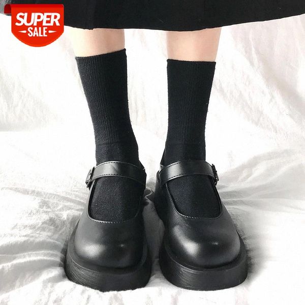 ribetrini ins girl buckle platform black marry janes shoes women pumps wedges concise casual spring pumps #le78
ribetrini ins girl buckle platform black marry janes shoes women pumps wedges concise casual spring pumps #le78