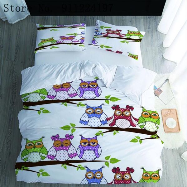 cartoon owls and branches printed 2/3pcs cotton duvet cover & pillow case set single twin full king 8 size bedding sets
cartoon owls and branches printed 2/3pcs cotton duvet cover & pillow case set single twin full king 8 size bedding sets