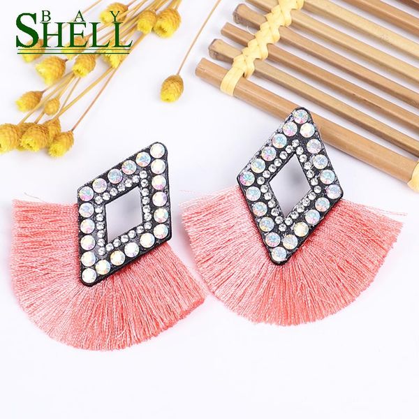 shell bay long boho earrings women tassel earrings fashion jewelry drop rhinestone kpop pink earring earings wholesale, Silver
shell bay long boho earrings women tassel earrings fashion jewelry drop rhinestone kpop pink earring earings wholesale, Silver