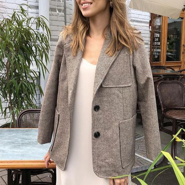 floy fashion single breasted notched blazers women elegant gray coffee loose pockets jackets women office lady suits ladies, White;black
floy fashion single breasted notched blazers women elegant gray coffee loose pockets jackets women office lady suits ladies, White;black