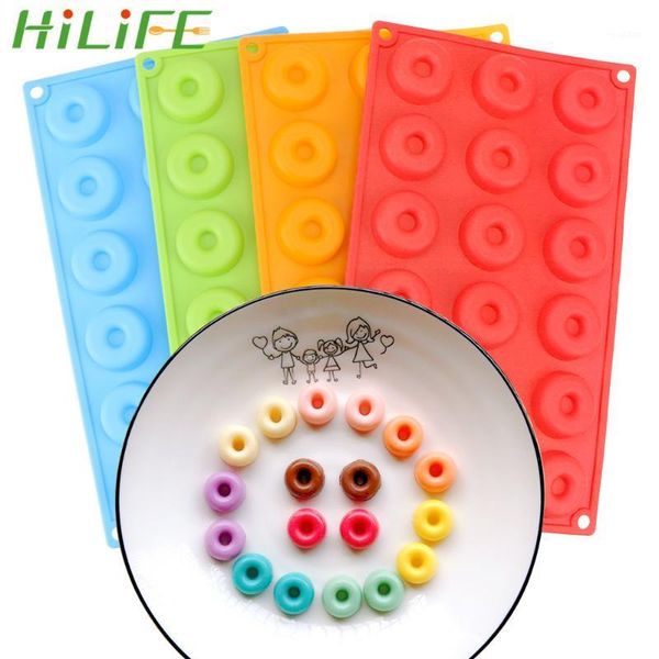 hilife 18-cavity mini chocolate/donut silicone mold silicone mould reusable biscuit cake molds donut dessert baking pan 4cm1
hilife 18-cavity mini chocolate/donut silicone mold silicone mould reusable biscuit cake molds donut dessert baking pan 4cm1