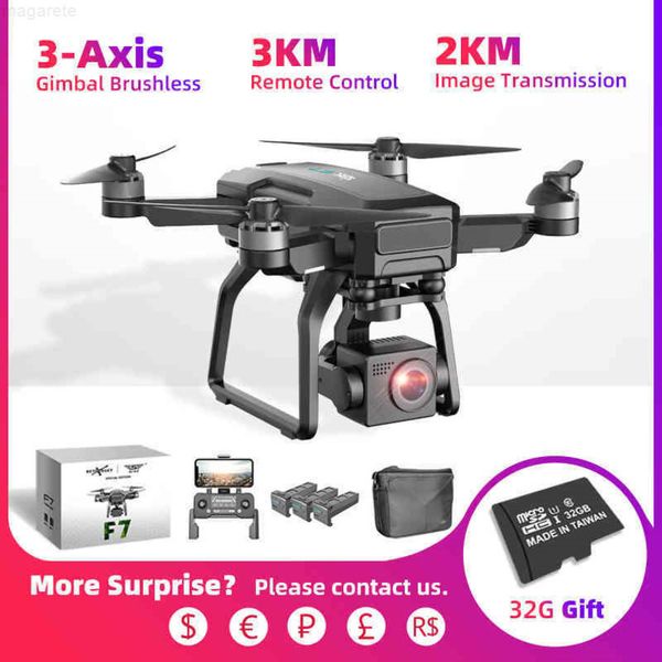 sjrc uav f7 pro 4k, 5g, wifi, gps, 3-axis, anti vibration universal joint camera, brushless motor, 3km, 25min, overtaking 4wd
sjrc uav f7 pro 4k, 5g, wifi, gps, 3-axis, anti vibration universal joint camera, brushless motor, 3km, 25min, overtaking 4wd