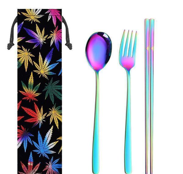 stainless steel cutlery sets chopsticks spoons knife straws cleaning brush set colorful portable reusable din bbyfbn bdesports 
stainless steel cutlery sets chopsticks spoons knife straws cleaning brush set colorful portable reusable din bbyfbn bdesports