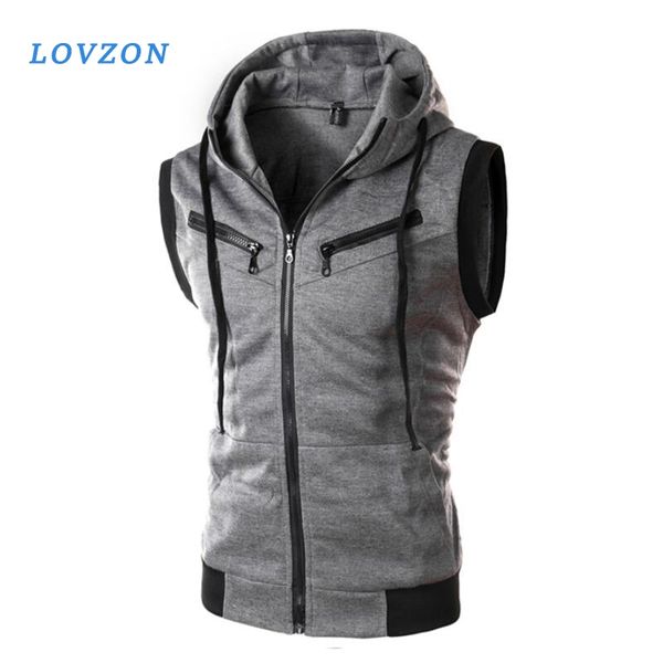 men hooded waistcoat fashion brand male sleeveless jacket zipper pocket casual cotton men vest plus size, Black;white
men hooded waistcoat fashion brand male sleeveless jacket zipper pocket casual cotton men vest plus size, Black;white