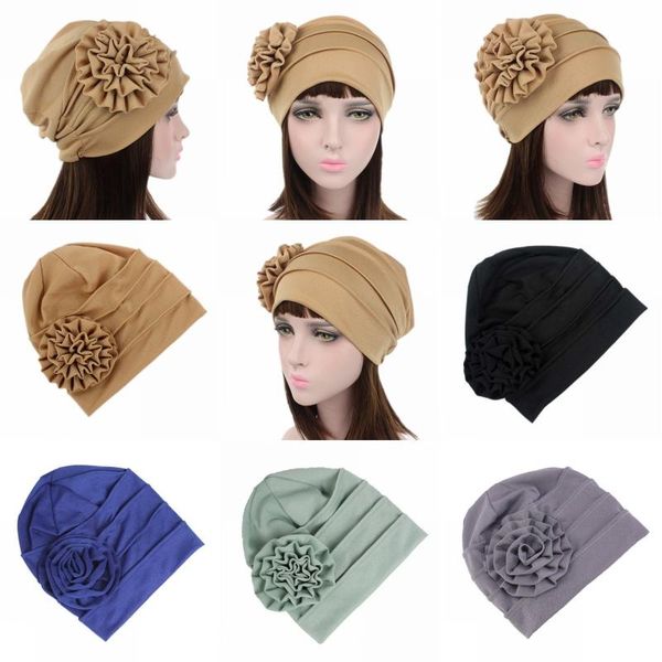 beanie/skull caps autumn winter the women's cap big flower headscarf hat chemotherapy hair loss dust solid color simple, Blue;gray
beanie/skull caps autumn winter the women's cap big flower headscarf hat chemotherapy hair loss dust solid color simple, Blue;gray