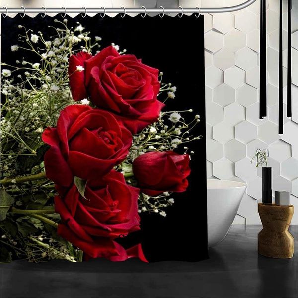 custom beautiful flower rose shower curtain bathroom accessories polyester fabric curtain with holes
custom beautiful flower rose shower curtain bathroom accessories polyester fabric curtain with holes