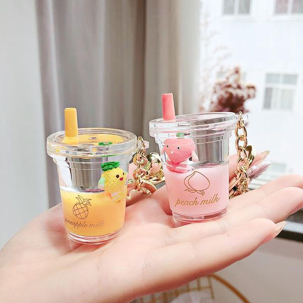 keychains creative watermelon key chain quicksand keychain liquid floating bottle fruit keyring backpack pendant keyfob for women k103, Silver
keychains creative watermelon key chain quicksand keychain liquid floating bottle fruit keyring backpack pendant keyfob for women k103, Silver