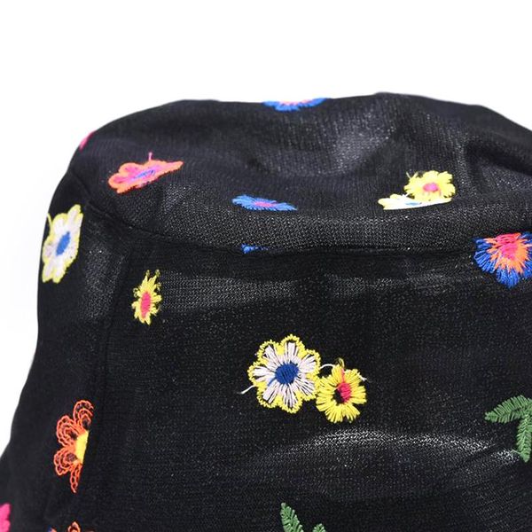 women summer thin lace bucket hat sweet cute colorful small flower embroidery travel sunscreen adjustable fisherman cap, Blue;gray
women summer thin lace bucket hat sweet cute colorful small flower embroidery travel sunscreen adjustable fisherman cap, Blue;gray