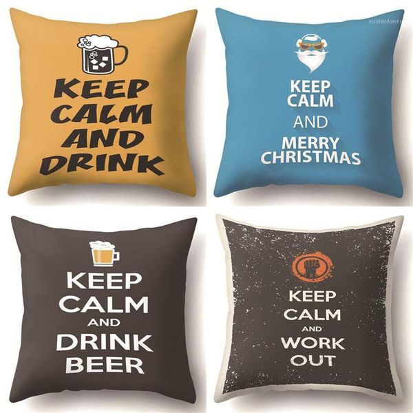 cushion/decorative pillow letter keep calm home cushion covers cotton polyester cover sofa bed nordic decorative case almofadas 45x45cm1
cushion/decorative pillow letter keep calm home cushion covers cotton polyester cover sofa bed nordic decorative case almofadas 45x45cm1