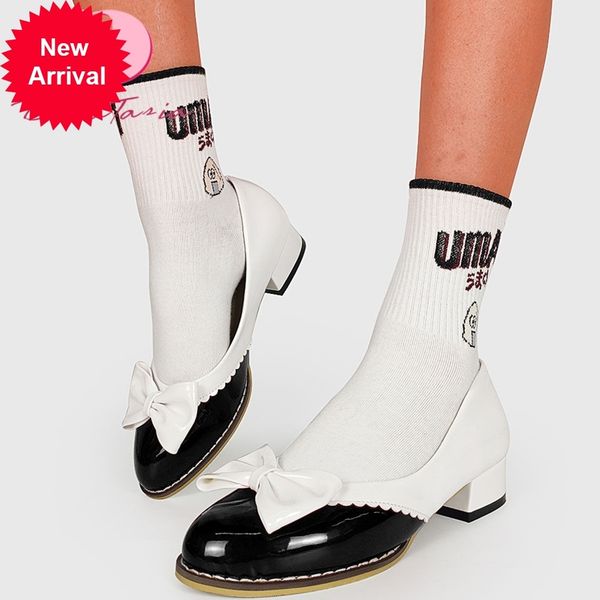2021 the new new fashionable sweet ladies beautiful toe heels thick bowknot concise women's shoes gydh, Black
2021 the new new fashionable sweet ladies beautiful toe heels thick bowknot concise women's shoes gydh, Black