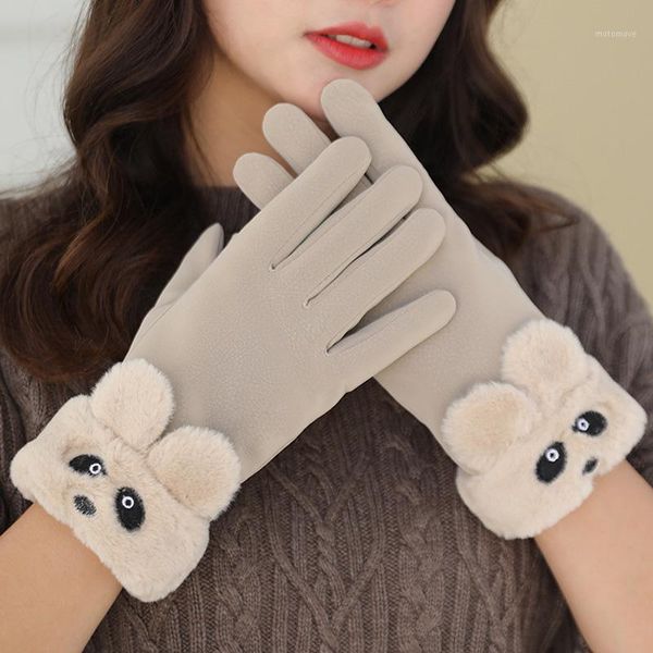 new women gloves autumn winter plush furry warm mitts full finger mittens cute bear women outdoor female touch screen gloves1, Blue;gray
new women gloves autumn winter plush furry warm mitts full finger mittens cute bear women outdoor female touch screen gloves1, Blue;gray