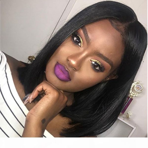 natural hair wigs straight bobo hair heat resistant adjustable average size 52-58cm head circumference synthetic hair wigs, Black
natural hair wigs straight bobo hair heat resistant adjustable average size 52-58cm head circumference synthetic hair wigs, Black