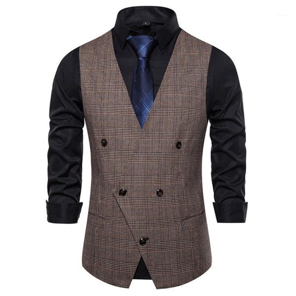 men's vest man suit vest retro check pattern gentleman men waistcoat male business casual formal suit chalecos para hombre1, Black;white
men's vest man suit vest retro check pattern gentleman men waistcoat male business casual formal suit chalecos para hombre1, Black;white