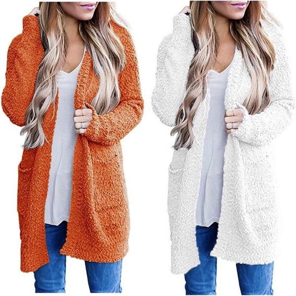 women's knits & tees womail 2021 cardigan coat womens double pockets sweater long women fleece knitted female winter top, White
women's knits & tees womail 2021 cardigan coat womens double pockets sweater long women fleece knitted female winter top, White