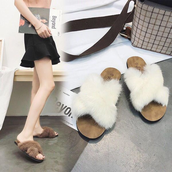 slippers winter fashion women's cozy fur memory foam non-slip house shoes indoor outdoor bedroom lovers skin friendly, Black
slippers winter fashion women's cozy fur memory foam non-slip house shoes indoor outdoor bedroom lovers skin friendly, Black
