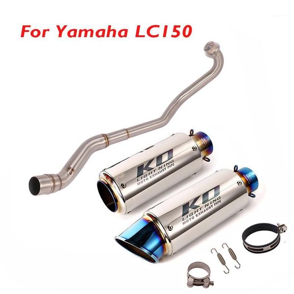 lc150 motorcycle exhaust system tip escape muffler middle mid link tube connection for lc1501
lc150 motorcycle exhaust system tip escape muffler middle mid link tube connection for lc1501