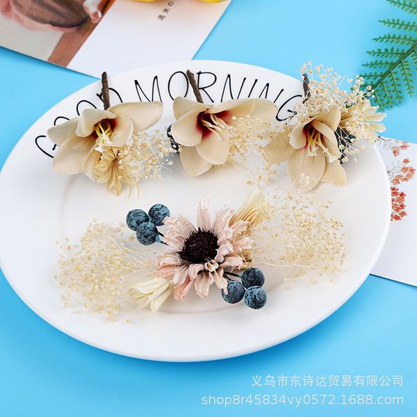 korean version of the simulation small flower full star hair flower blossoms hairpin bride hairdressing wedding pgraphy accessories, Black;brown
korean version of the simulation small flower full star hair flower blossoms hairpin bride hairdressing wedding pgraphy accessories, Black;brown