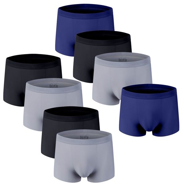 8pcs/lot male panties nylon underpants men boxers seamless ice silk man short breathable flexible comfortable shorts y200415, Black;white
8pcs/lot male panties nylon underpants men boxers seamless ice silk man short breathable flexible comfortable shorts y200415, Black;white