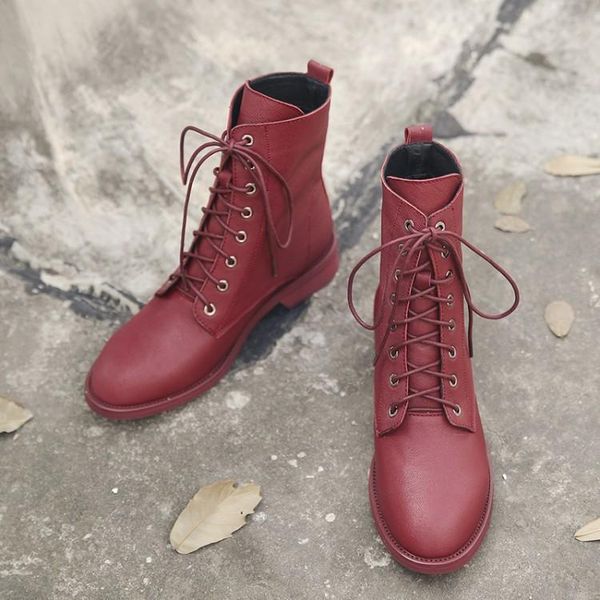 boots gpokhds 2021 women ankle soft sheepskin round toe lace up winter short plush low heels female riding size 34-41, Black
boots gpokhds 2021 women ankle soft sheepskin round toe lace up winter short plush low heels female riding size 34-41, Black