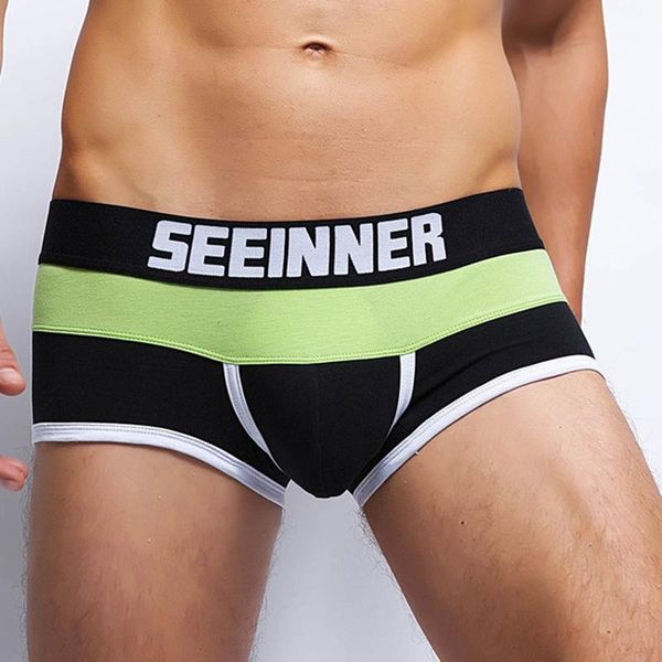 seeinner trunks underwear for gay men boxer cotton underpants transparent loose panties lingerie body suits1, Black;white
seeinner trunks underwear for gay men boxer cotton underpants transparent loose panties lingerie body suits1, Black;white
