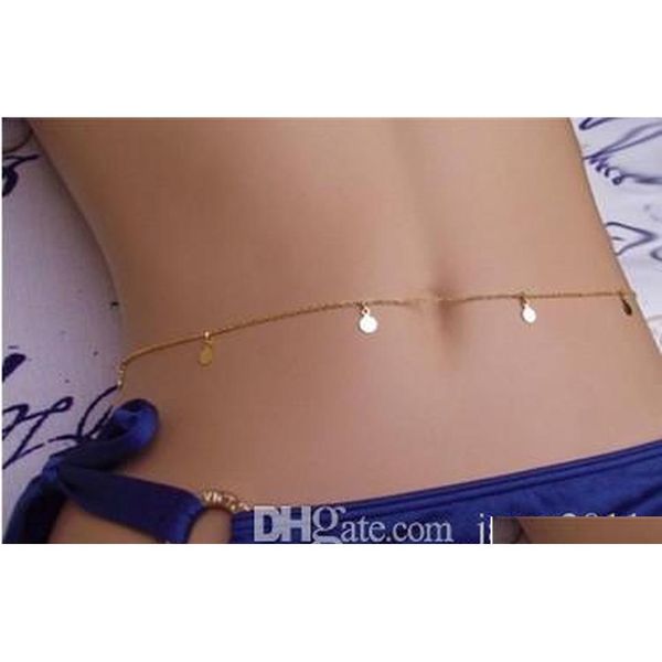 womens belly chain 14 sequines gold plated bikini body chain beach waist chain kwpgw, Silver
womens belly chain 14 sequines gold plated bikini body chain beach waist chain kwpgw, Silver