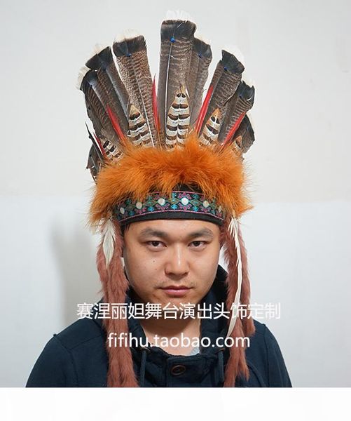 indian feather headdress and general motors chief hat high-grade feather ornaments to make to order
indian feather headdress and general motors chief hat high-grade feather ornaments to make to order